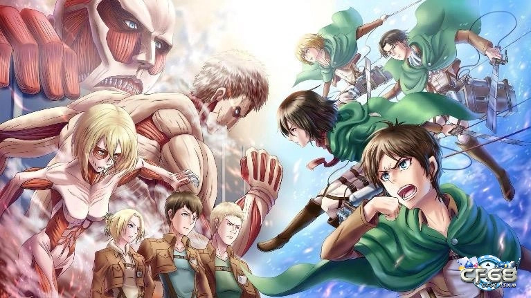 Các loại titan trong attack on titan năm 2022