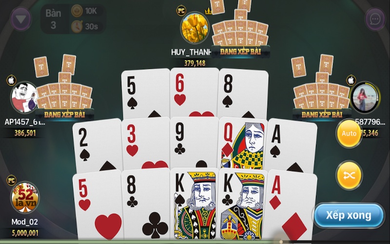 Chơi mậu binh online - Casino CF68 hướng dẫn cực chi tiết