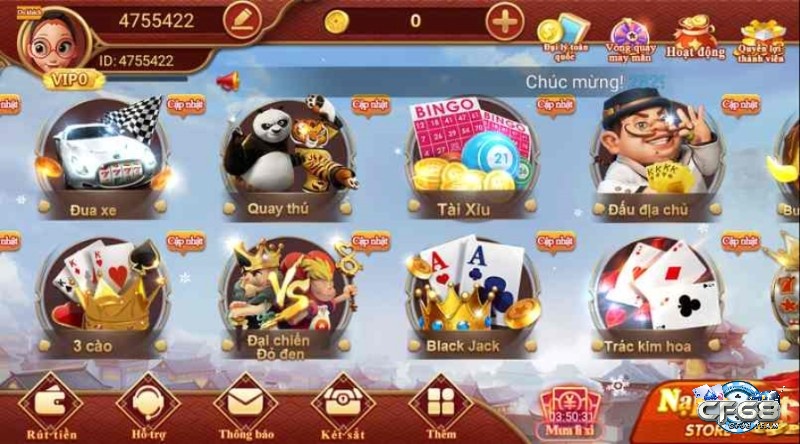 cổng game club