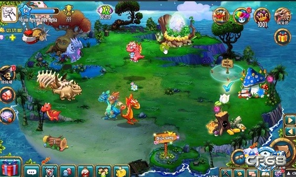 Game nuôi rồng: Cùng xây dựng đến chế của rồng với cf68