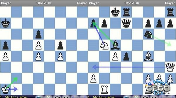 DroidFish Chess có nhiều tính năng và đặc điểm thú vị