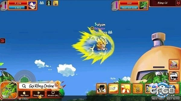 Game ve rong: Gọi Rồng Online - Game 3d nhập vai hấp dẫn