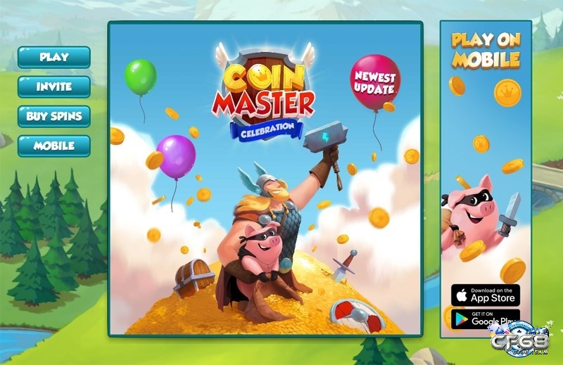 Coin Master là trò chơi rất thú vị và cực kỳ hấp dẫn