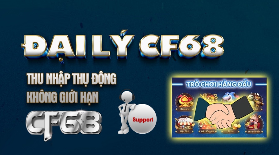 CF 68 hợp tác đại lý - Hướng dẫn đăng ký đại lý CF68 chi tiết