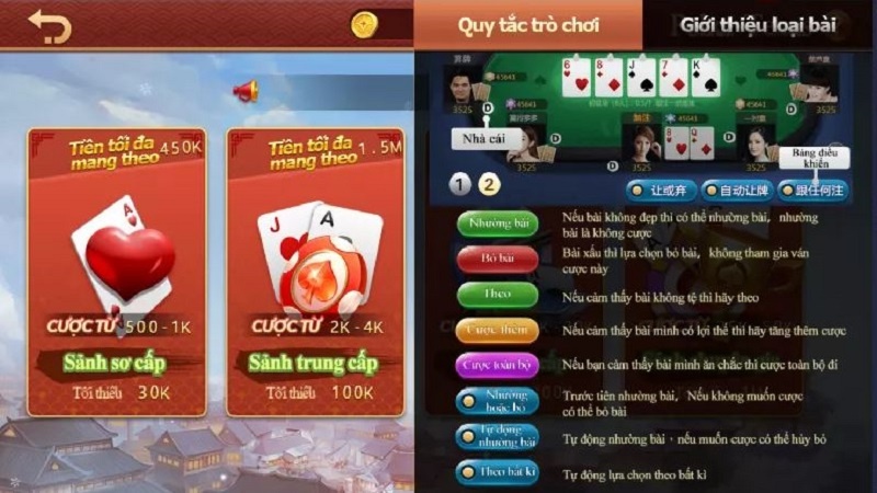 Cách chơi Poker Texas - Cf68 hướng dẫn cách chơi cho tân thủ