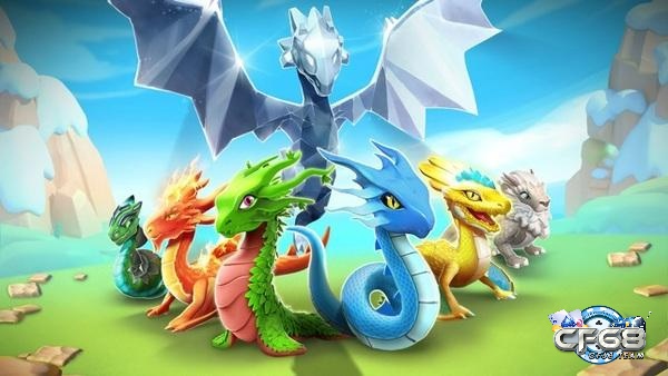 Game chien rong hấp dẫn Dragon Mania Legends 3D