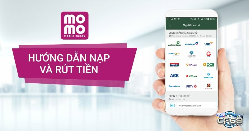 Nạp tiền momo ở đâu