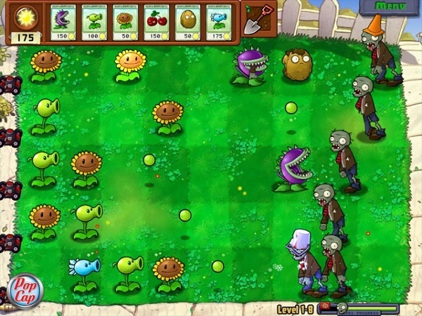 Gema ban ma Plants vs. Zombies - Game Hoa quả nổi giận 3D