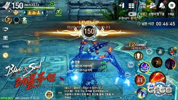 Blade & Soul: Revolution sử dụng hệ thống chiến đấu thời gian thực thú vị