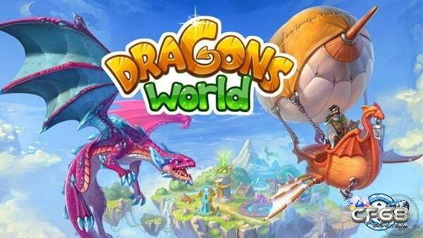 Game rong online Dragons World 3D - Hòa vào thế giới Rồng