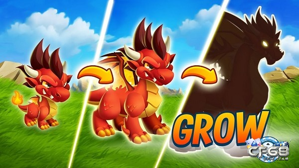 Dragon City là một game luyen rong online thú vị