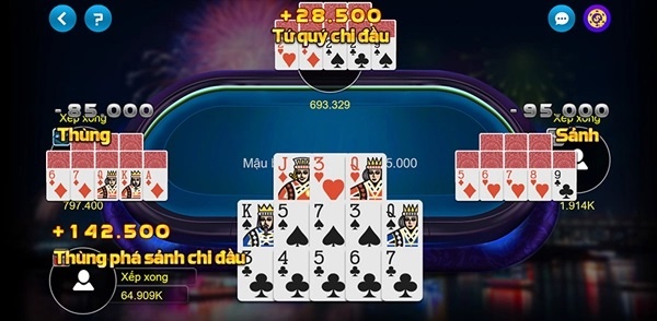 Bai mau binh online - Chơi game hay hấp dẫn tại CF68