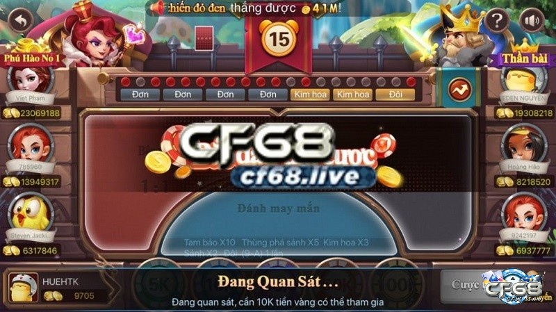 Cf68.clup: Cổng game bài đổi thưởng đình đám hiện nay