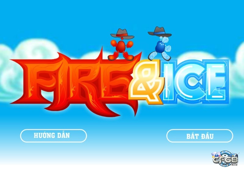 Giao diện game lửa và băng