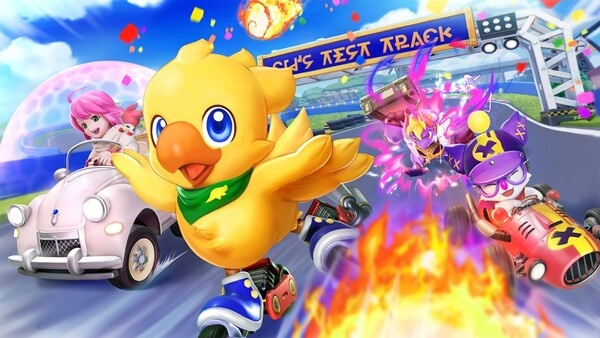 Tao game dua xe gà vui nhộn thế hệ 9x Chocobo Racing