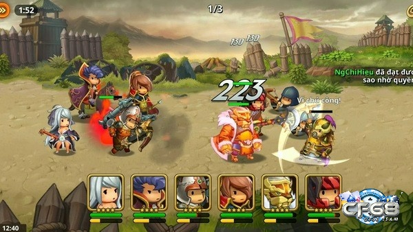 Kingdom Story: Tam Quốc Tướng với lối chơi đơn giản nhưng mang tính chiến thuật cao