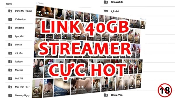 Link 40GB đây đủ - Toàn cảnh vụ lộ ảnh nóng của hot streamer  