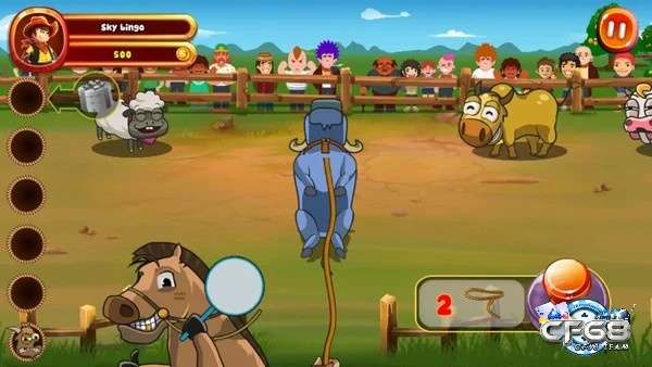 Game quăng dây bắt bò thu hút mọi đối tượng ở mọi độ tuổi