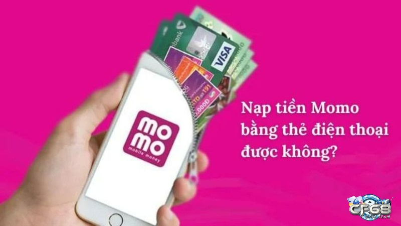 nạp thẻ cào vào ví momo