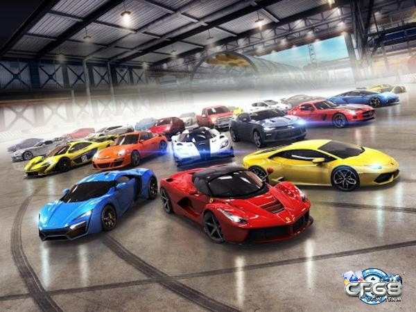 Rem dua xe miễn phí cực hay cực khủng Asphalt 8: Airborne