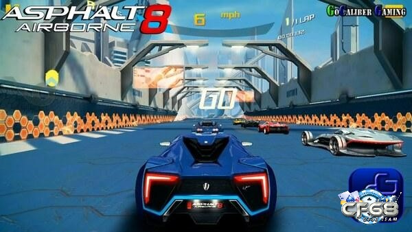 Đồ họa của Asphalt 8 rất ấn tượng