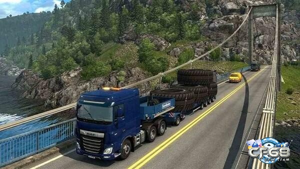 Đồ họa trong Euro Truck Simulator 2 được đánh giá là đẹp mắt