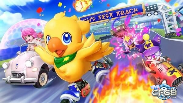 Tao game dua xe gà vui nhộn thế hệ 9x Chocobo Racing