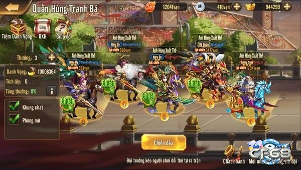 Thiếu Niên Danh Tướng 3Q thuộc top game tam quốc đang được chú ý nhất hiện nay