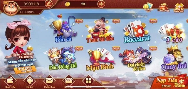 Cf68 casino - Tổng hợp các tựa game Cf68 hay nhất thị trường