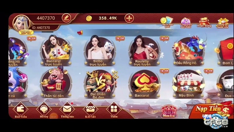 Game bài đổi thưởng được cung cấp đa dạng