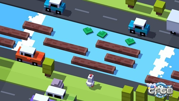 Crossy Road là một trò chơi khá thú vị 