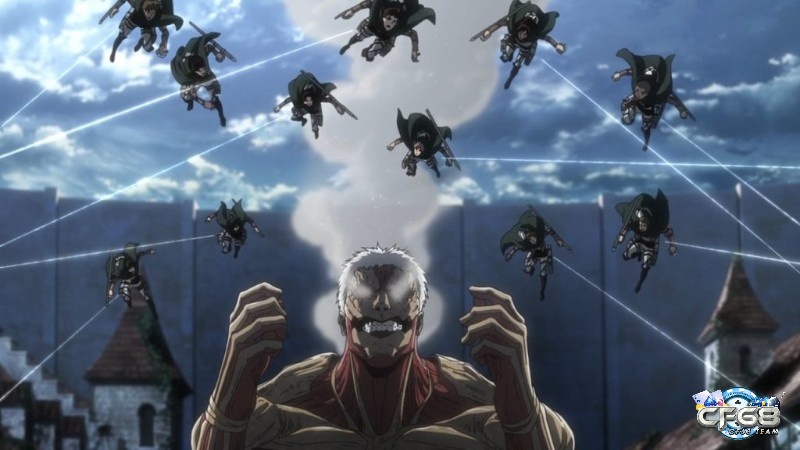 Thế giới của Attack On Titan có thể được mô tả bằng một từ "tàn khốc"