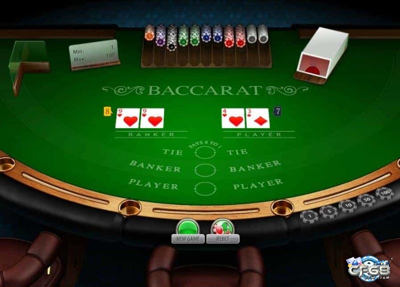 Đánh bài baccarat hiệu quả tại CF68