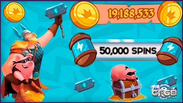 Spin là lượt quay trong trò chơi quốc dân Coin Master