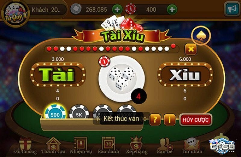 Lý do bạn nên chơi game tài xỉu tại Cf68?