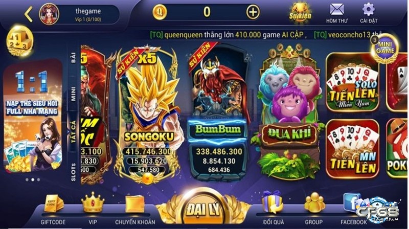 Những ưu điểm của game thầnquay Club