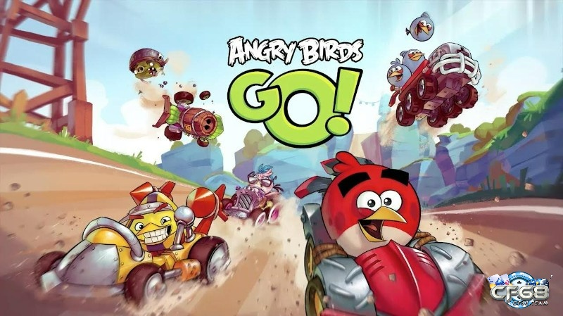 Cách chơi của Angry Birds Go khá đơn giản