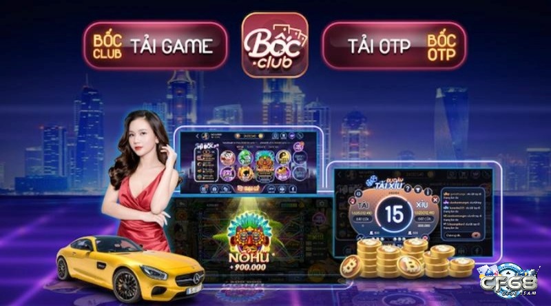 Bốc 88 club sở hữu giao diện cực kỳ bắt mắt