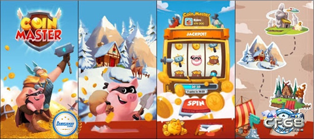 Spin Coin Master là lượt quay trong game