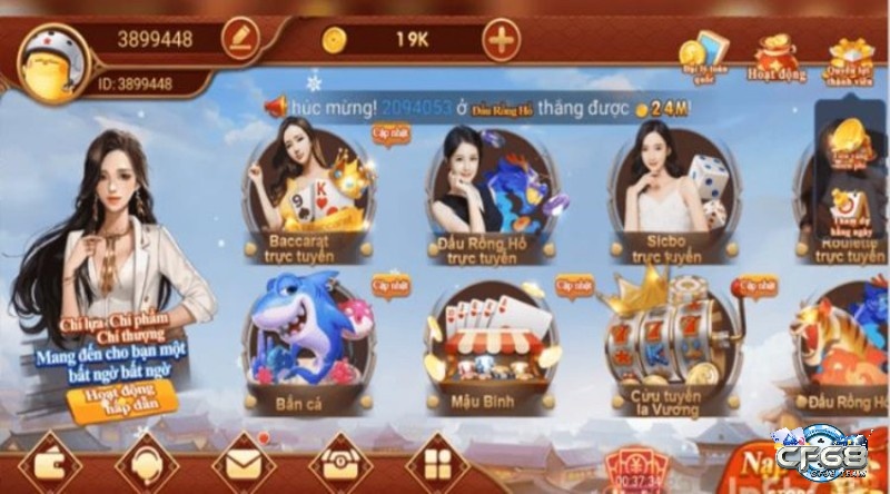 Kho game hấp dẫn khi tải game cho may tinh CF68