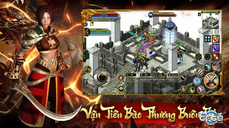 Phong Vương ADNX Mobile sẽ đưa bạn trở về thời hoàng kim của dòng game nhập vai