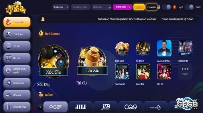 Khám phá kho game cá cược đặc sắc tại Vi 68 club