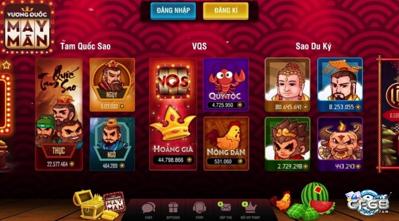 Kho game cá cược nổi bật tại Vqmm Club