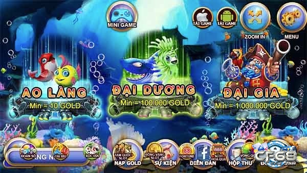 Quy cách đổi xu game bắn cá online doi thuong