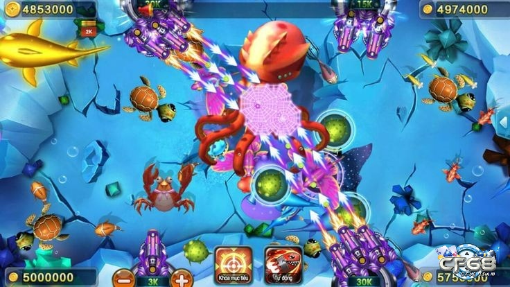 Tựa game bắn cá trực tuyến được yêu thích tại CF68