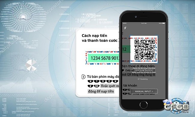 Cùng cf68 tìm hiểu cách nạp tiền bằng mã qr ngay thôi.