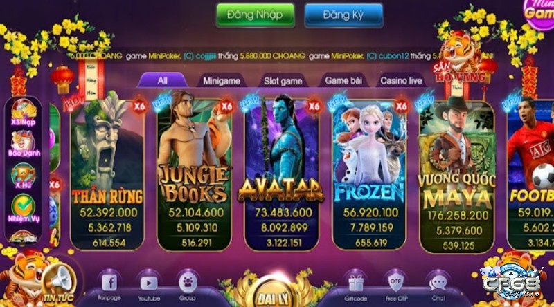 Các thể loại game Hot nhất có tại sân chơi Chong Clup