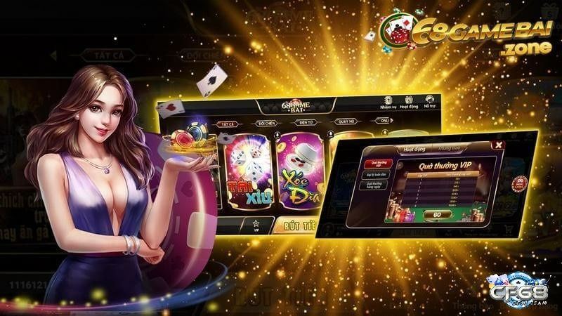 Game bài 68 hấp dẫn với nhiều khuyến mãi khủng.