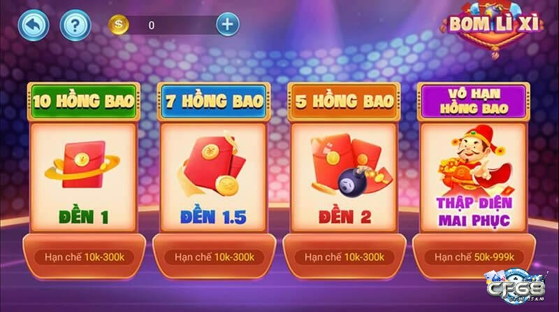 Game dat boo cf68 - Trò chơi may rủi đỉnh cao phải thử ngay