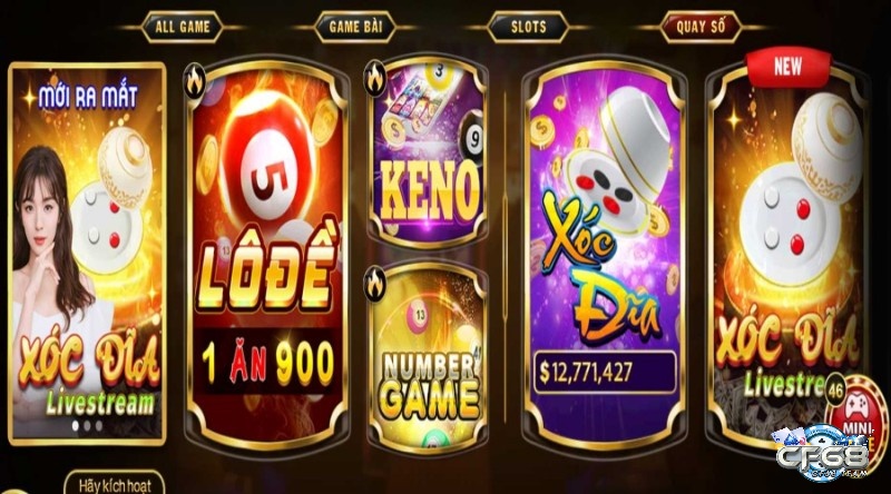 Game quay số đa dạng tại nhà game fa88